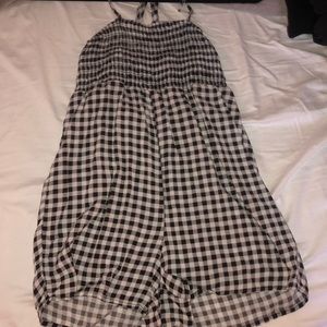 Urban outfitters Plaid romper
